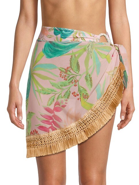 Harbour Tropicalia Fringe Sarong