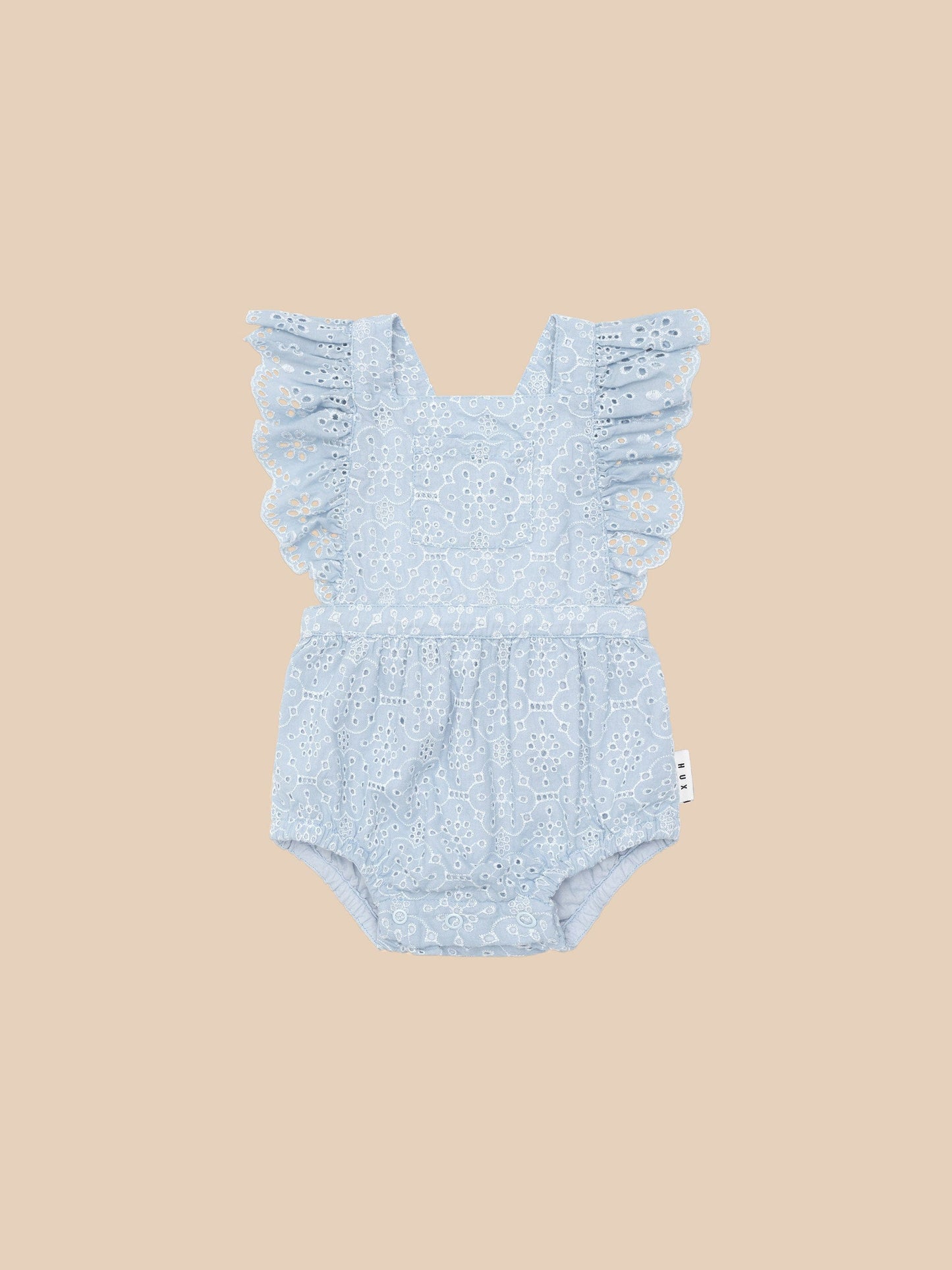 Broderie Frill Playsuit