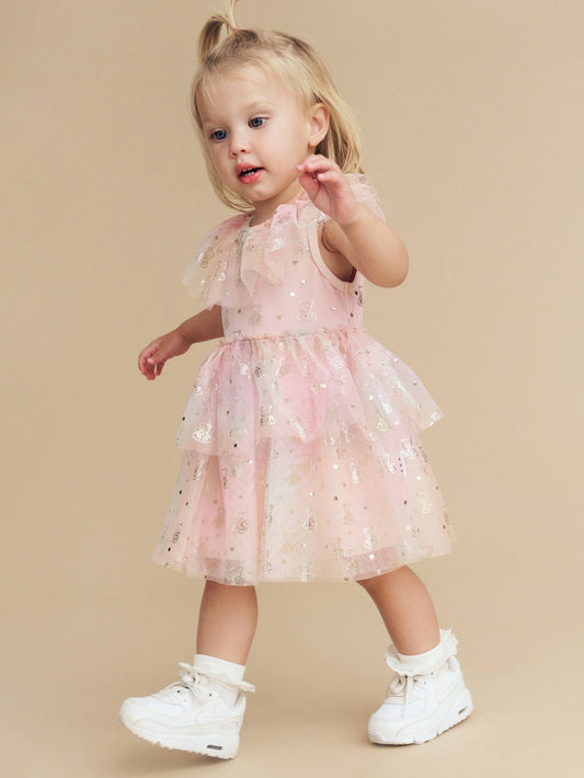 Bear Tiered Party Dress