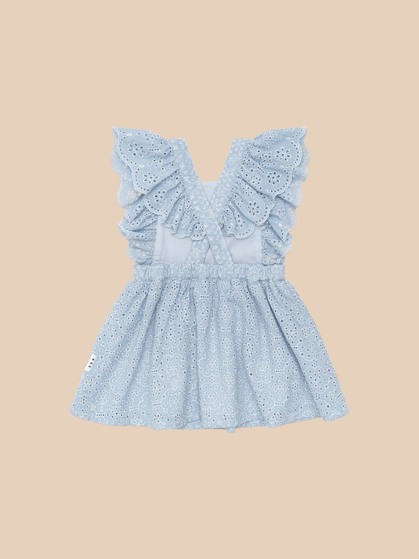 Broderie Ruffle Dress