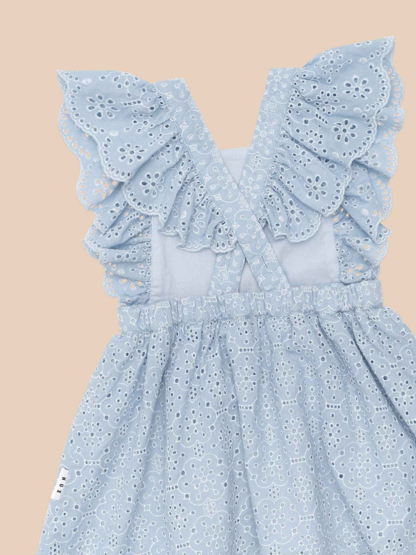 Broderie Ruffle Dress