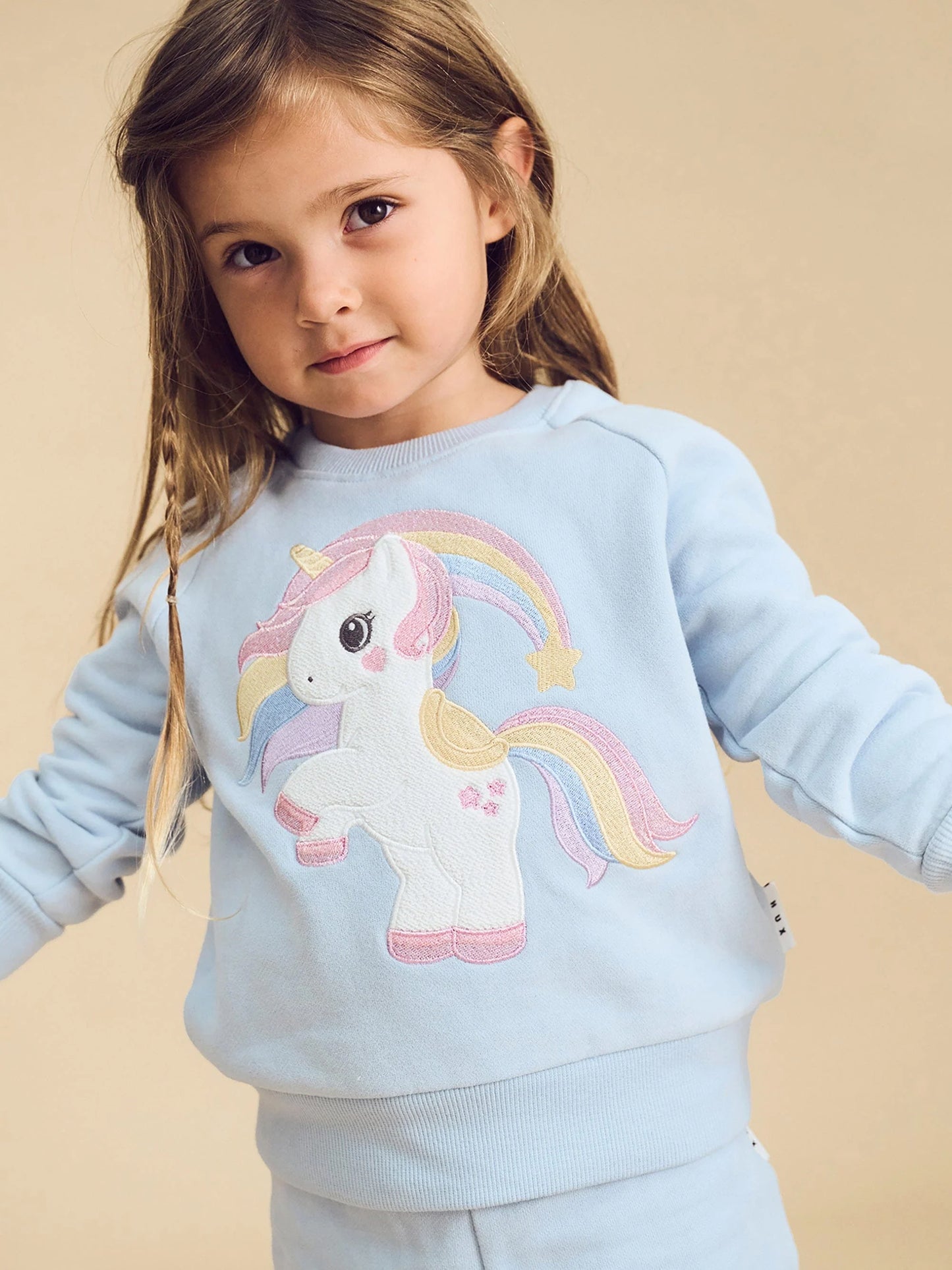 Rainbow Unicorn Sweater Set