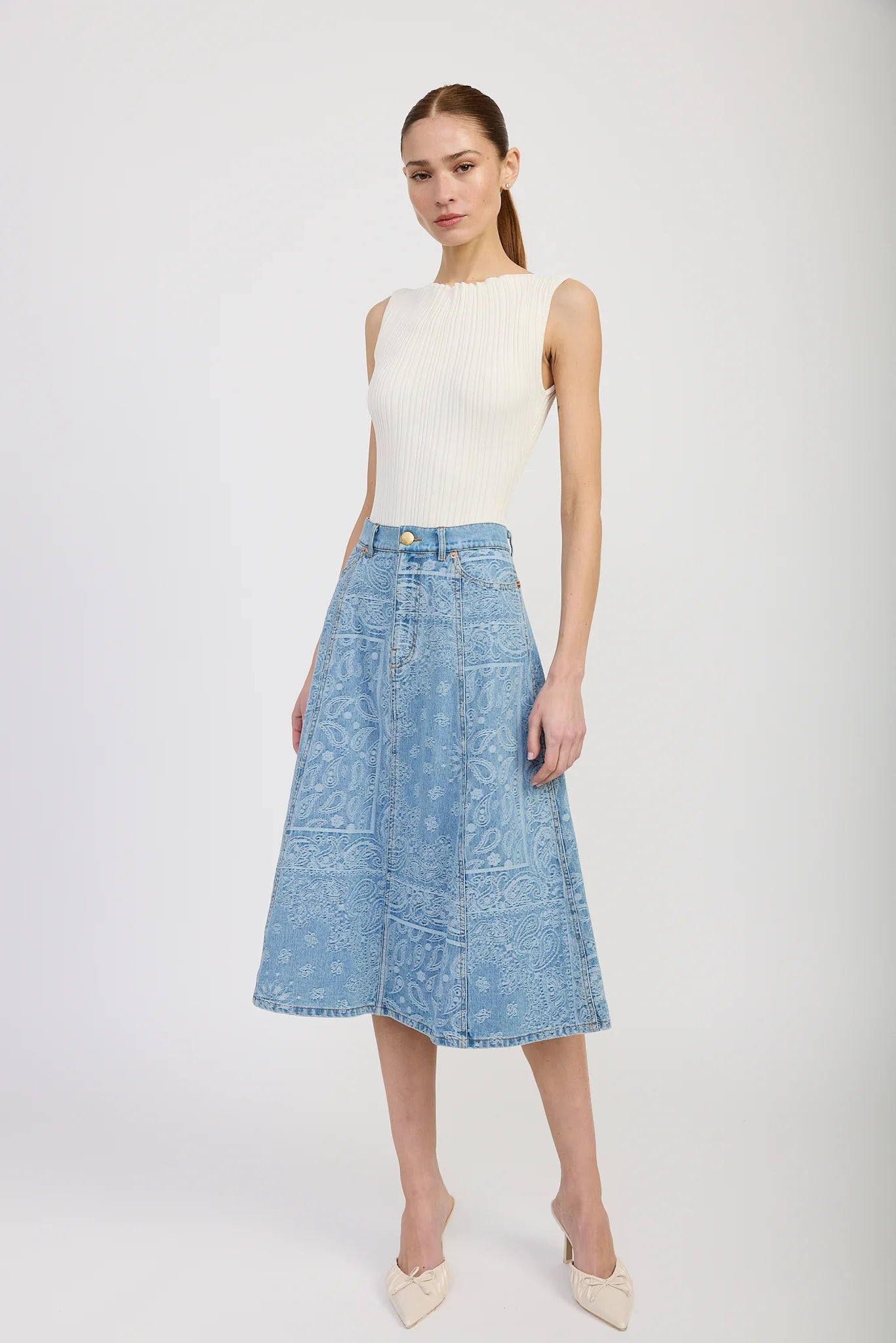 Tarak Midi Skirt