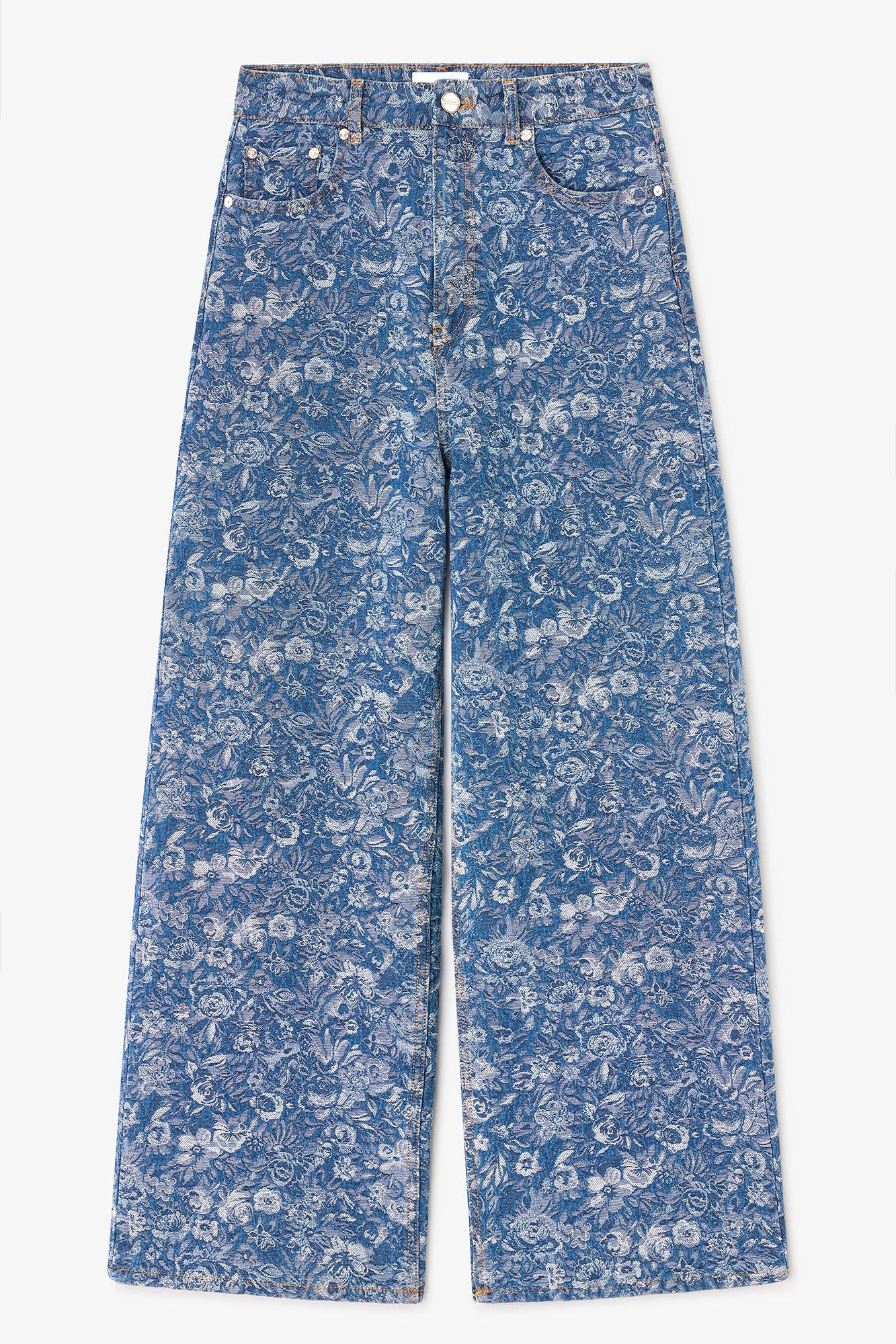 Tapestry Denim Baggy Jean