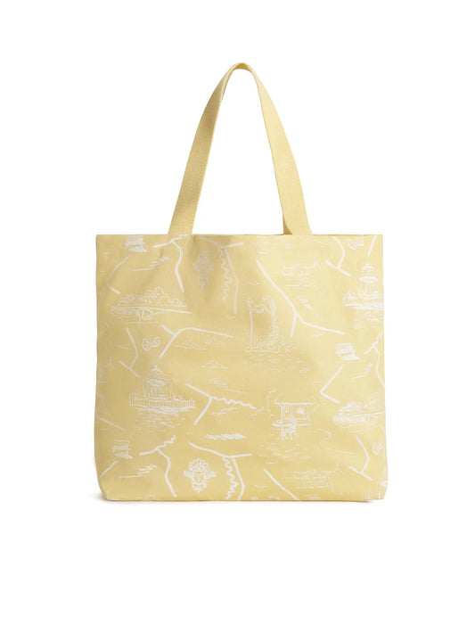 Parisian Map Tote