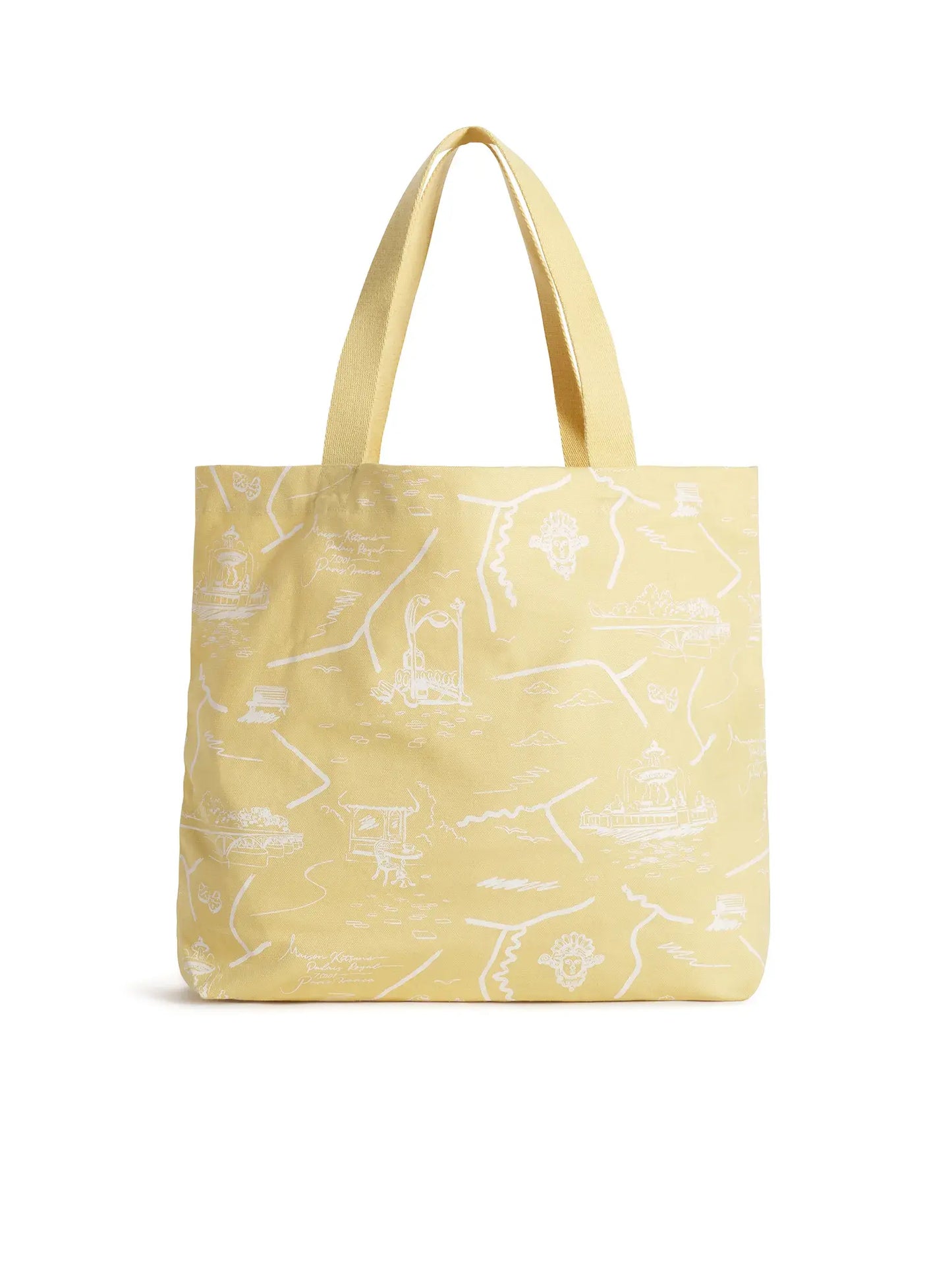 Parisian Map Tote