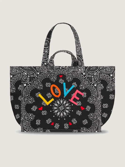 Maxi Cabas Tote Love