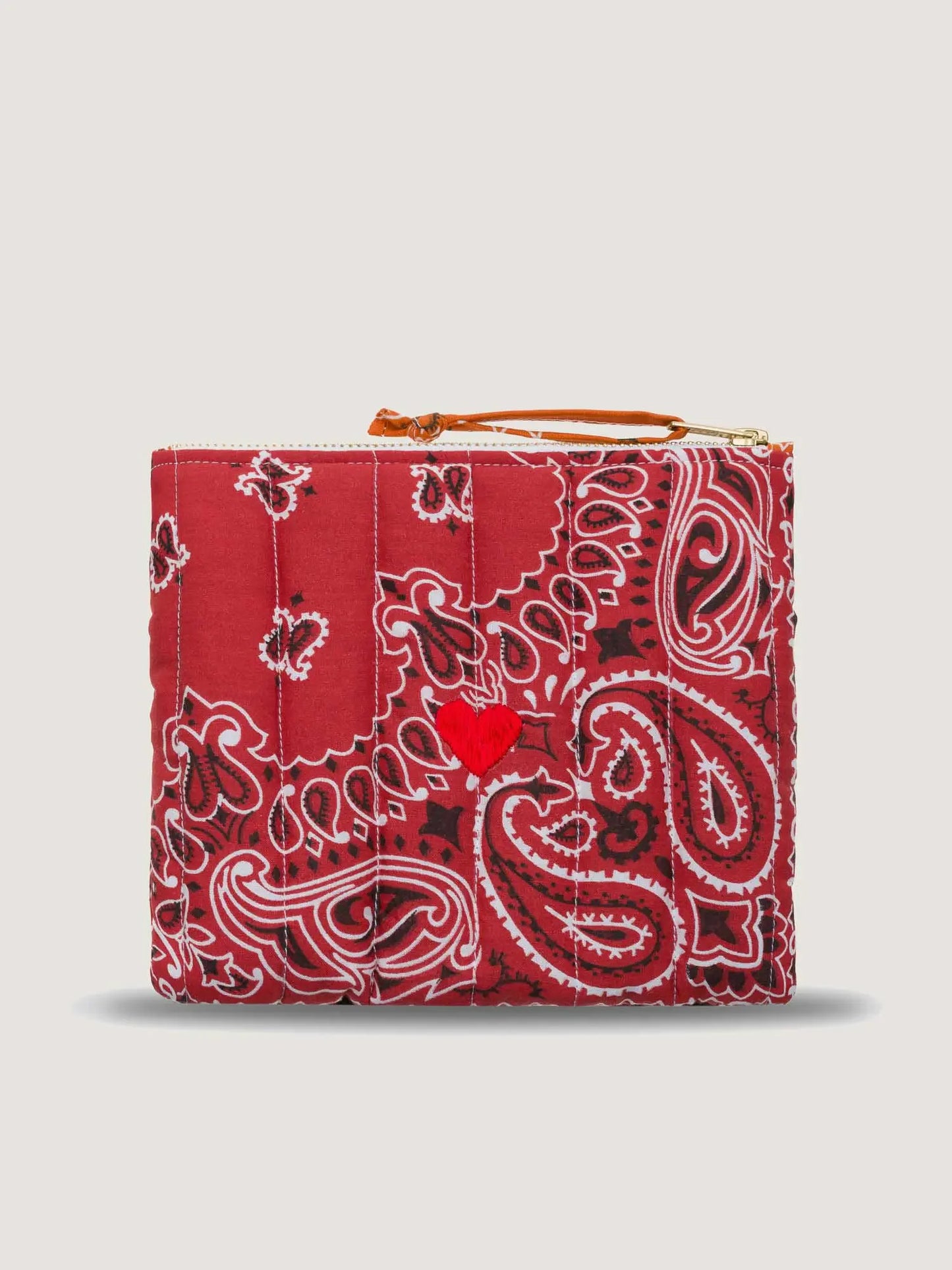 Mini Pochette Zipp Coeur