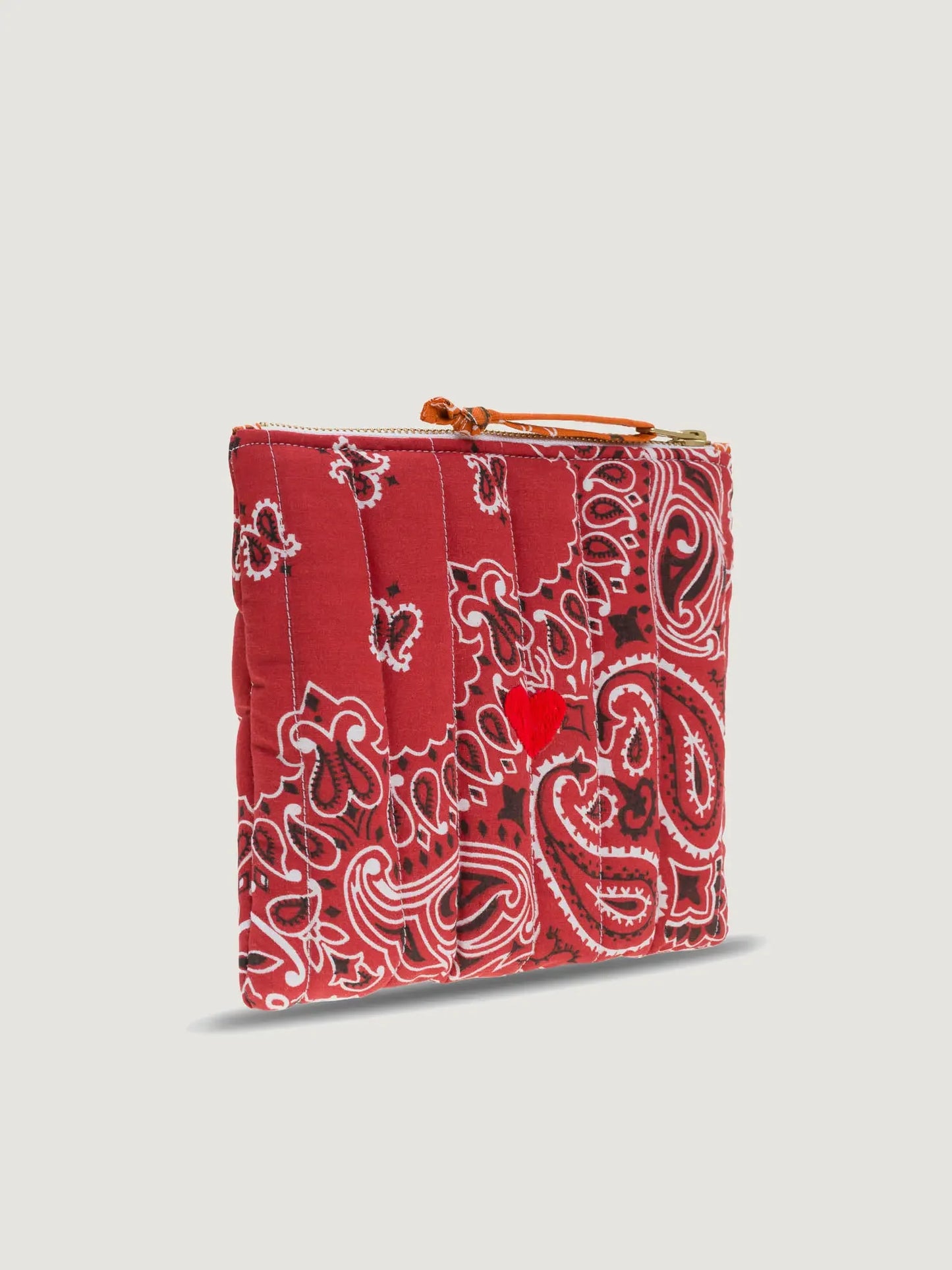 Mini Pochette Zipp Coeur