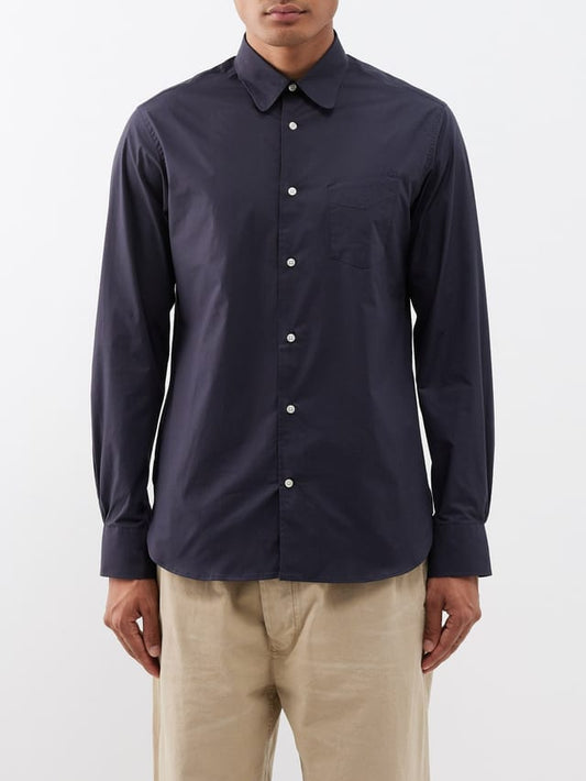 Benoit Piece Dye Jap Poplin Shirt