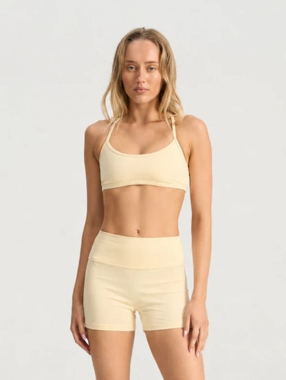 Strappy Shorts Set