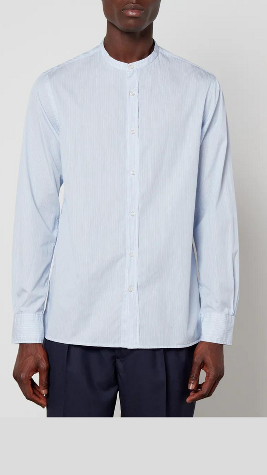 Striped Co Poplin Shirt