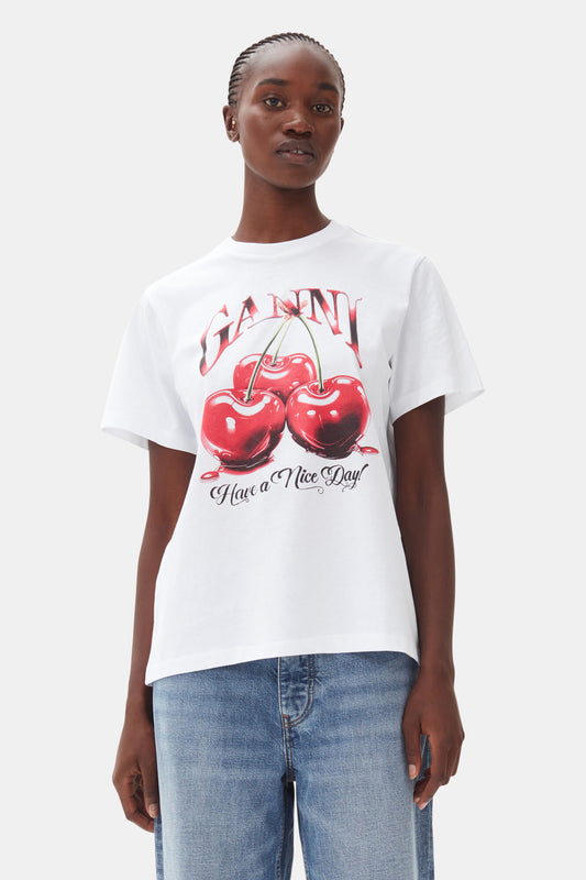 Basic Jersey Cherry T-Shirt