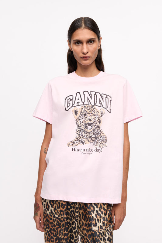 Jersey Leopard relax T-Shirt