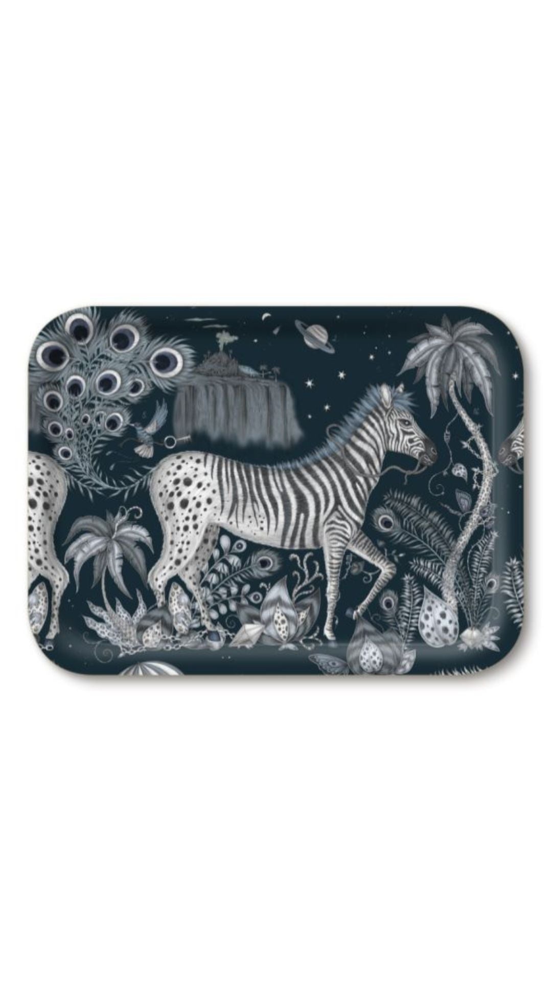 Lost World/Navy Emma Tray 27/20 Cm