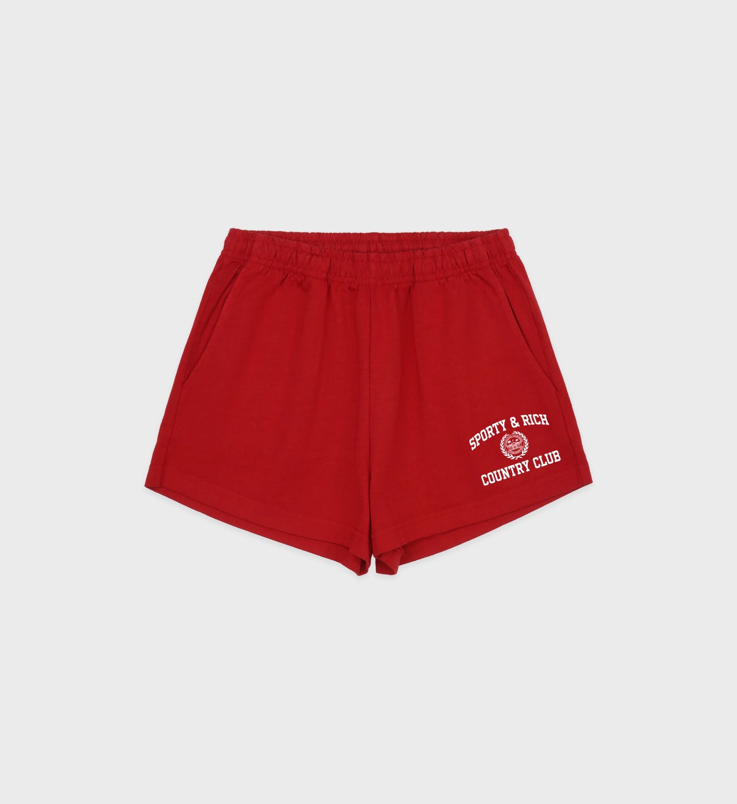 Varsity Crest Disco Short