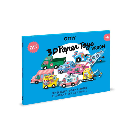 Vehicles 3d Paper Toys