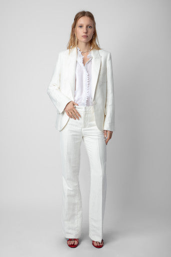 Vow Tailleur Lin Blazer