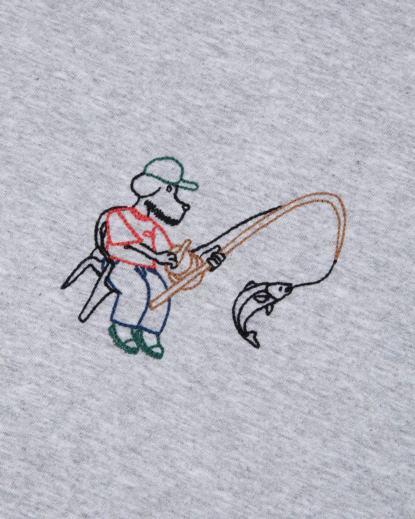 Fishing Dog T-Shirt