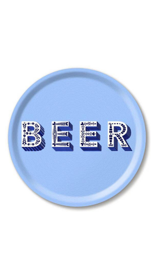 Beer/Blue Tray 31cm