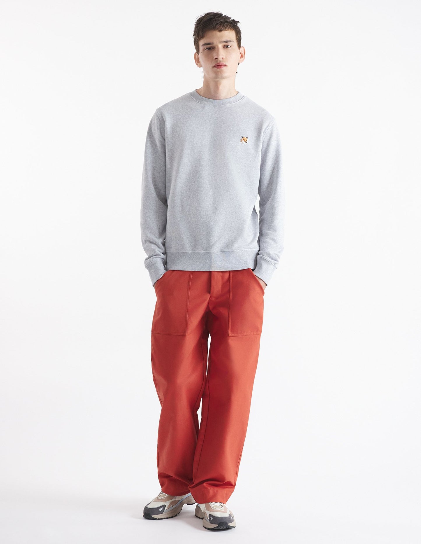 Fox Head Patch Sweatshirt