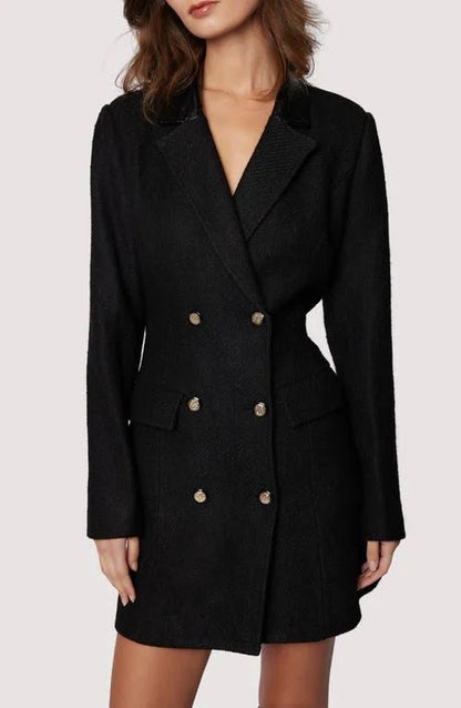 Minivestido tipo blazer Alessia