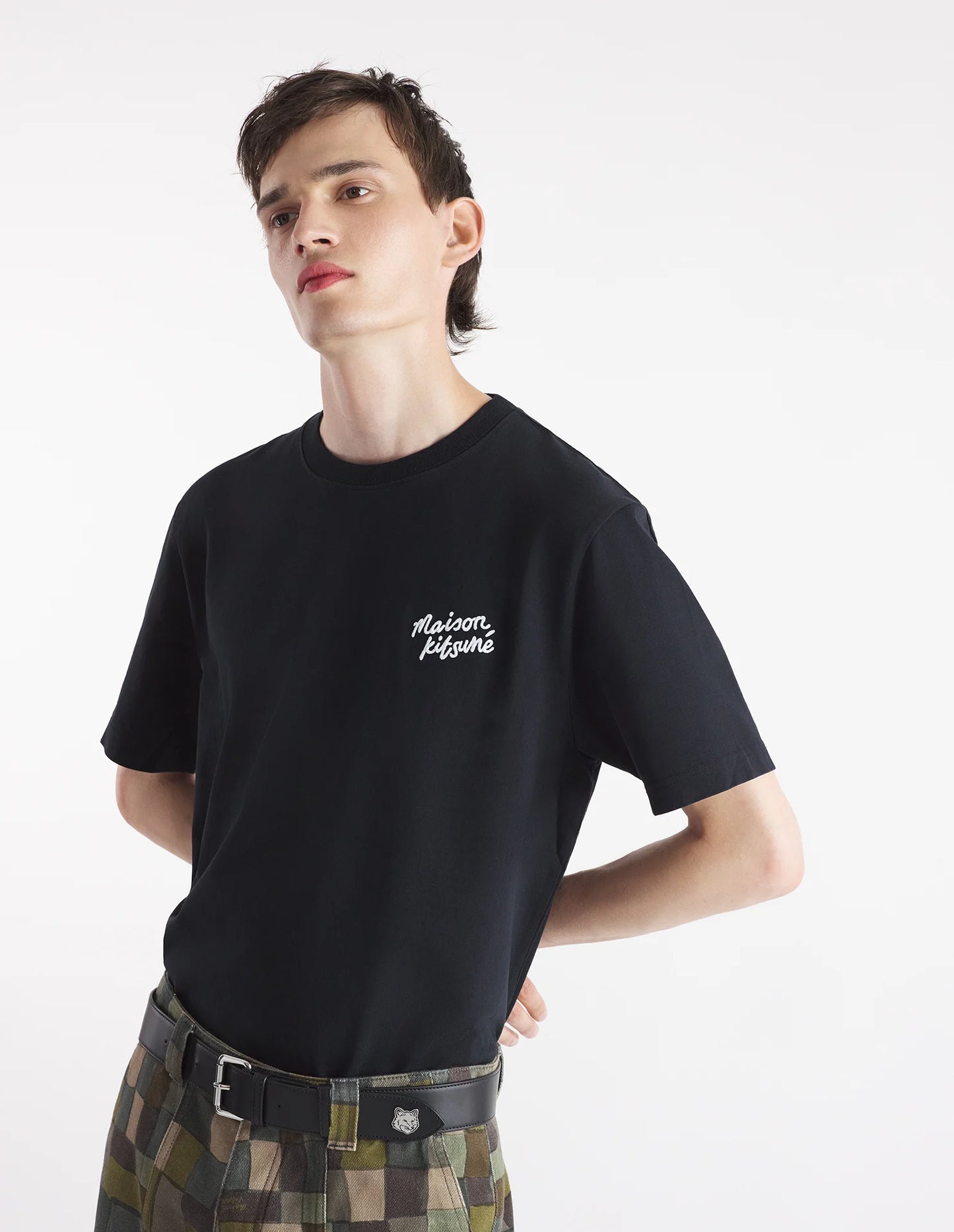 Maison Kitsune Handwriting Oversize T-Shirt