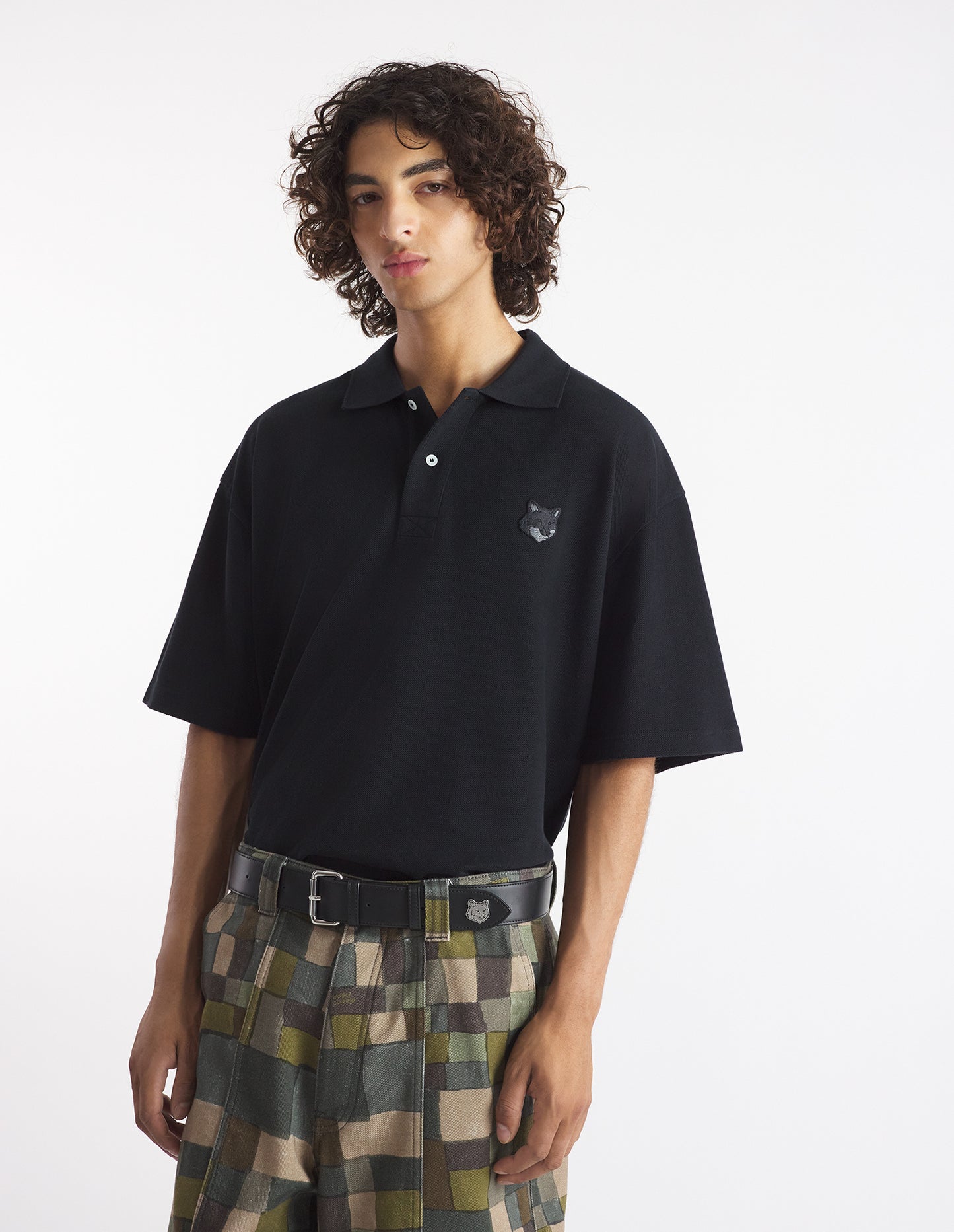 Bold Fox Head Oversize Polo