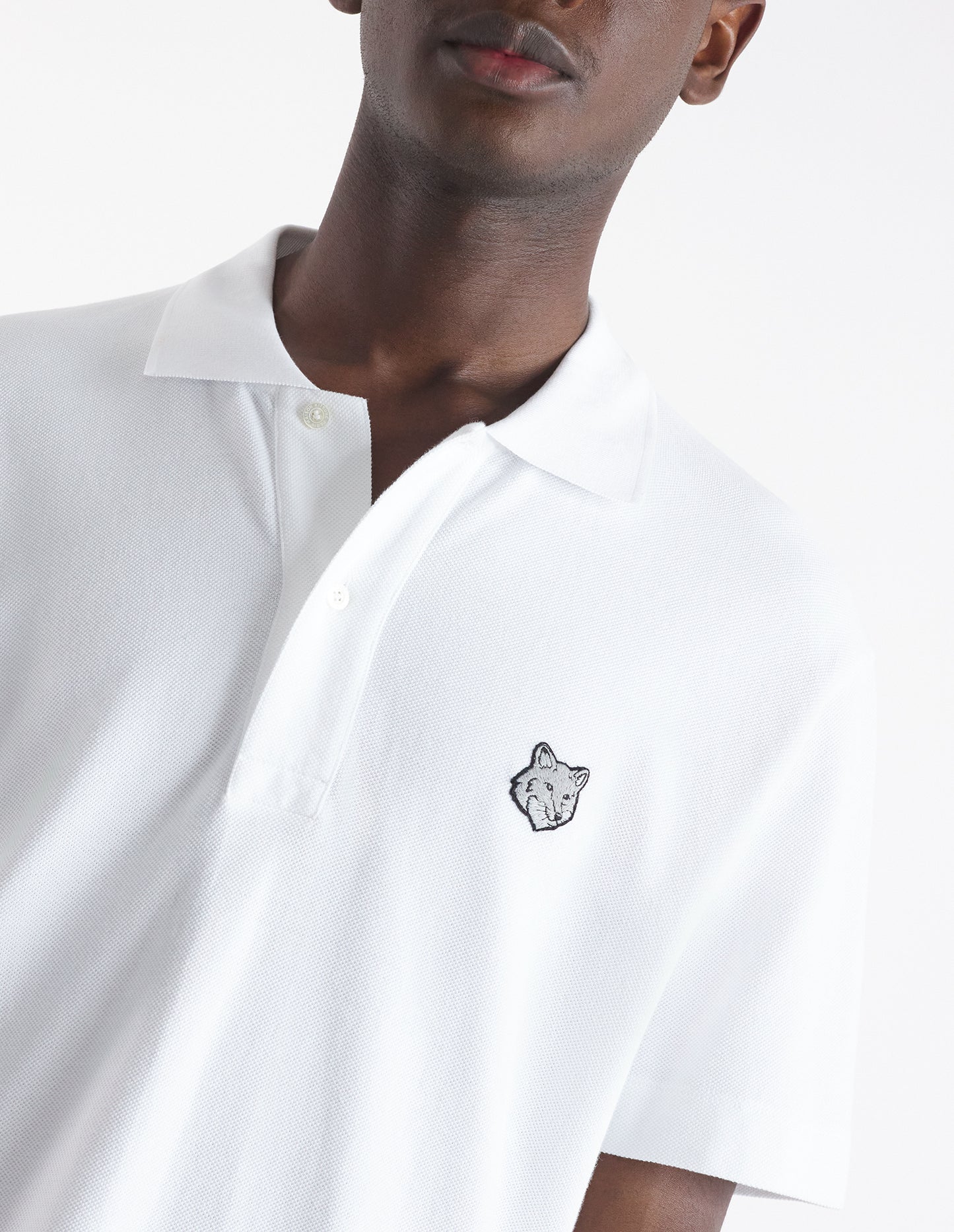 Bold Fox Head Patch Comfort Polo