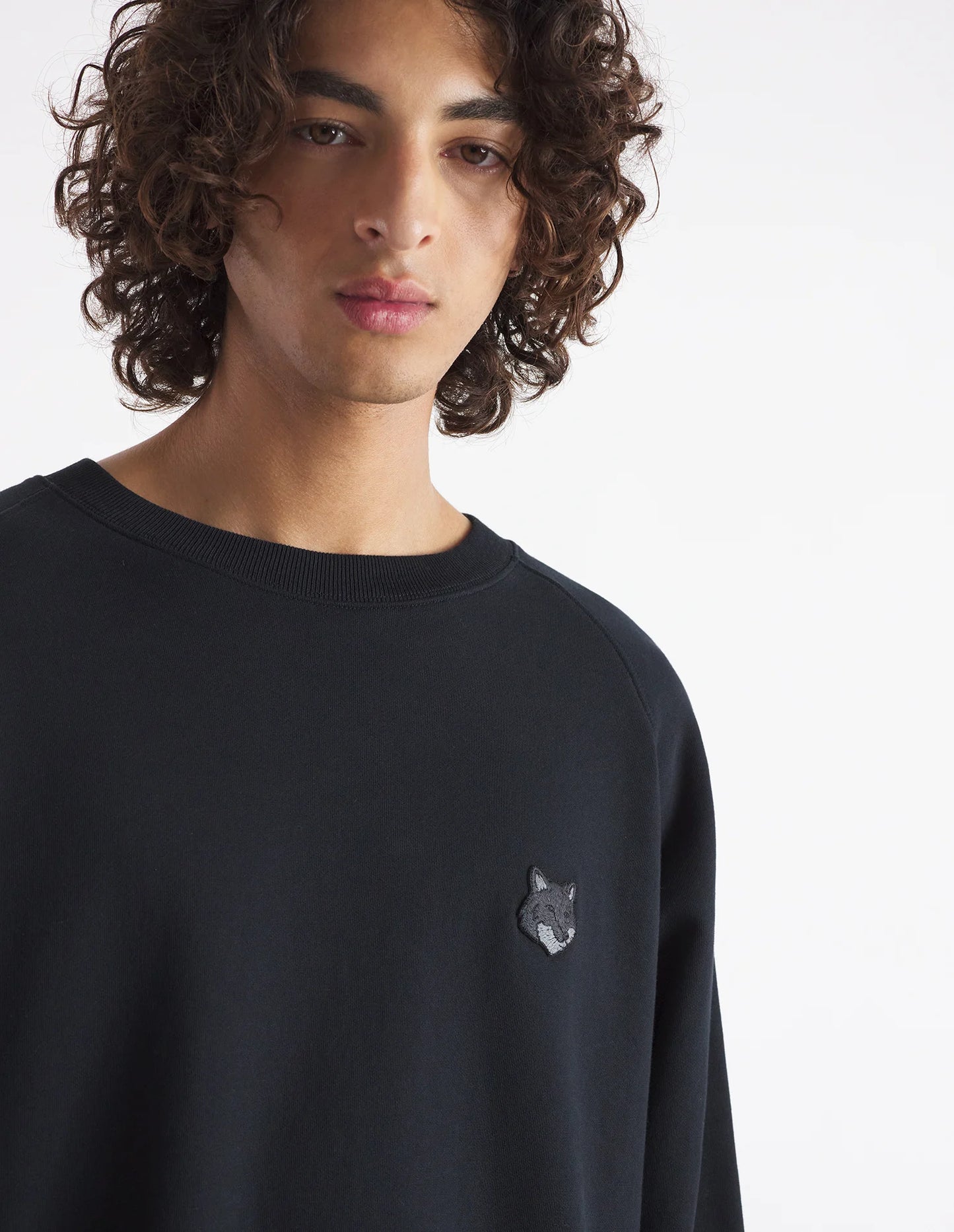 Bold Fox Head Patch Sweatshirt