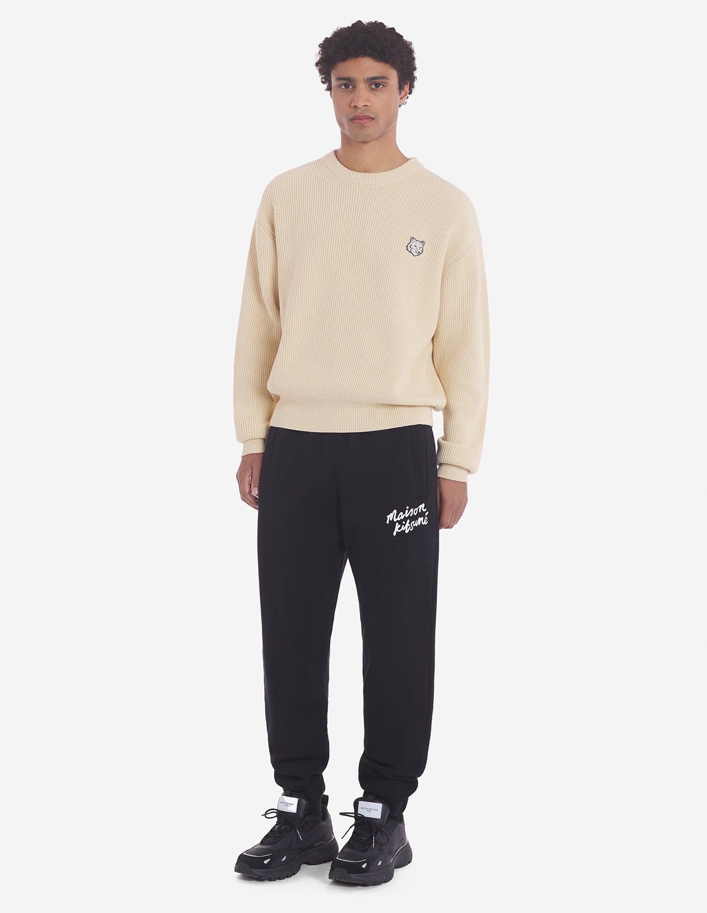 Maison Kitsune Handwriting Comfort Jog Pant