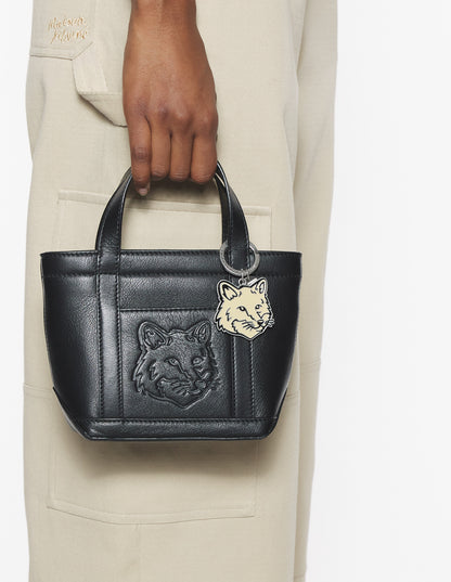 Bold Fox Head Keyring