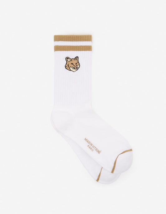 Bold Fox Head Sporty Sock