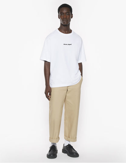 Line Handwriting Oversize T-Shirt