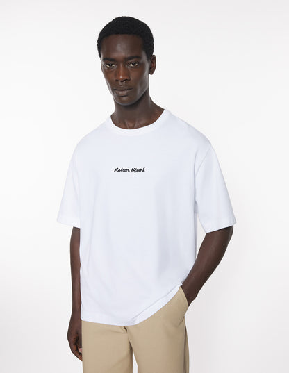 Line Handwriting Oversize T-Shirt