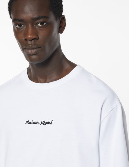 Line Handwriting Oversize T-Shirt