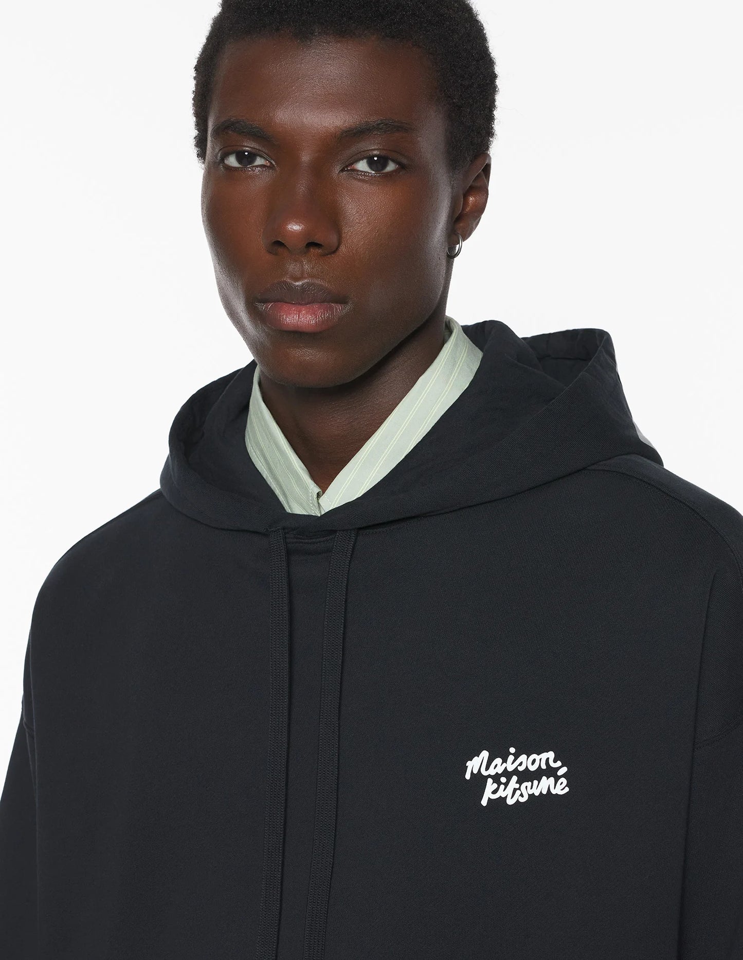 Maison Kitsune Handwriting Oversize Hoodie