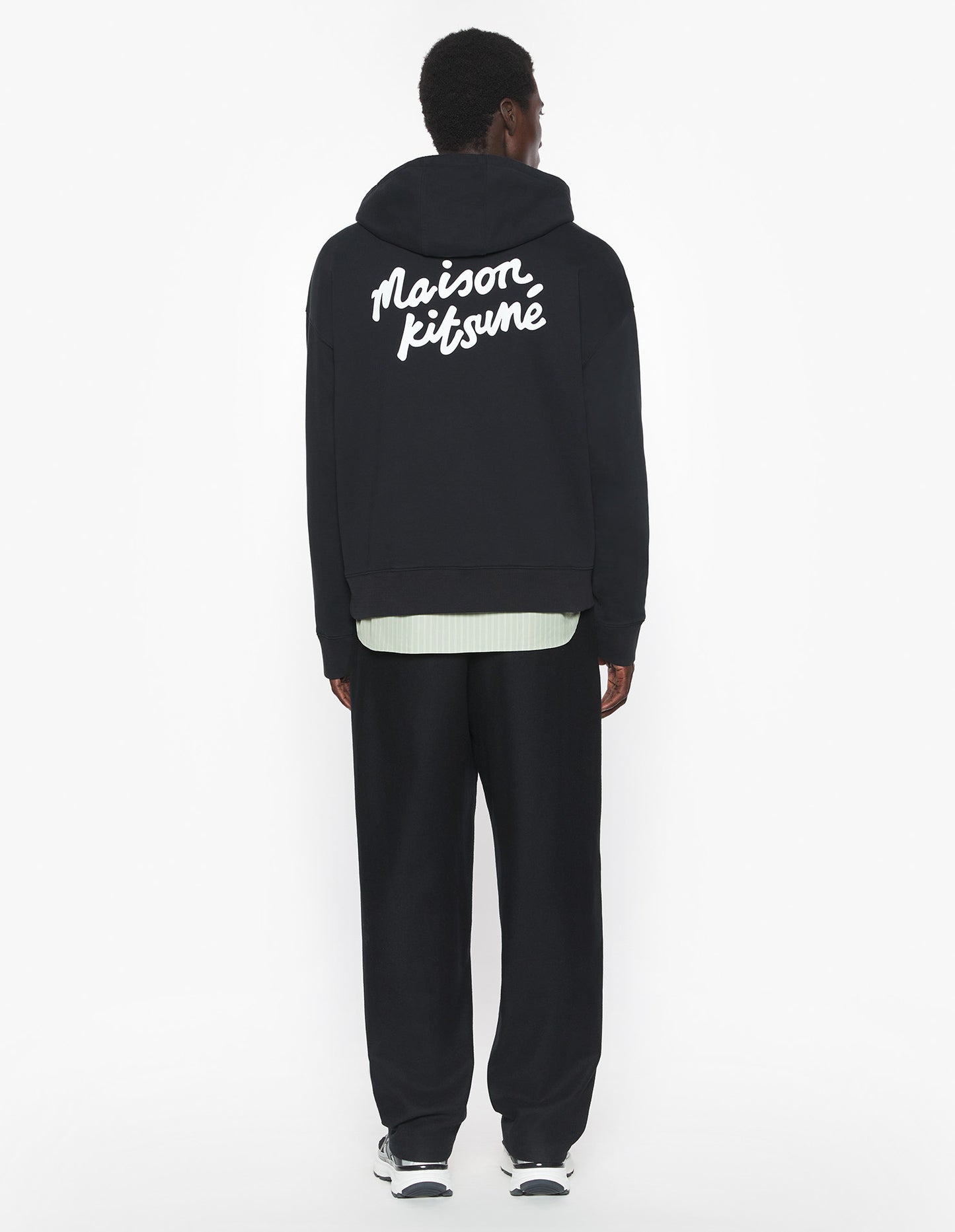 Maison Kitsune Handwriting Oversize Hoodie