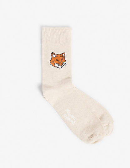 Calcetines con cabeza de zorro