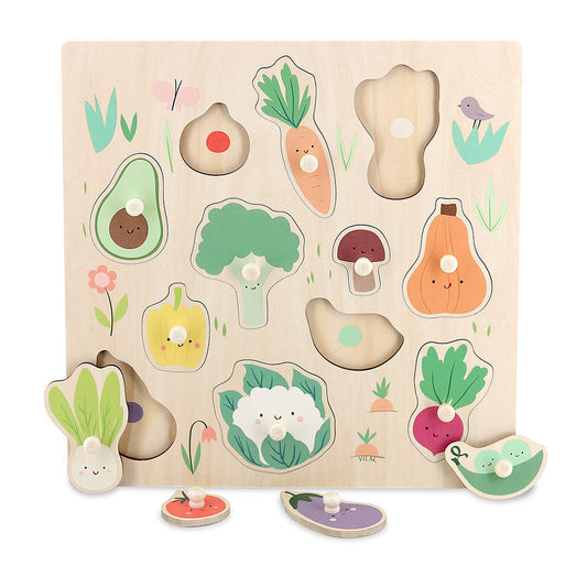 Vegetables Peg Puzzle 7101