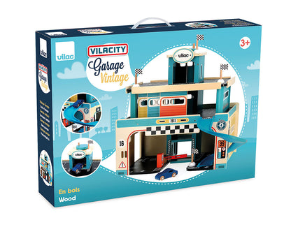 Garage en bois vintage