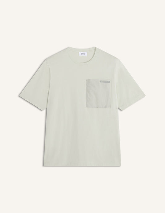 Nylon Patch Pocket T-Shirt