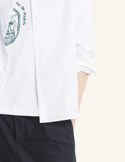 MK Handwriting Casual Shirt