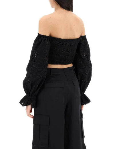 Off Shoulder Crop Top