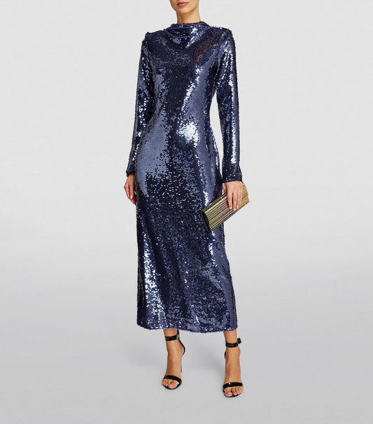 Sequin Midi Dress