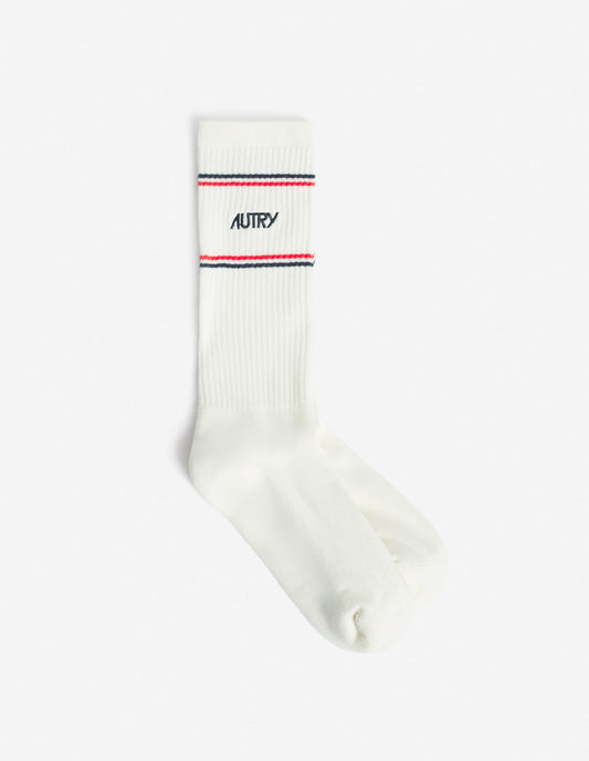 Kitsune White Socks Unisex