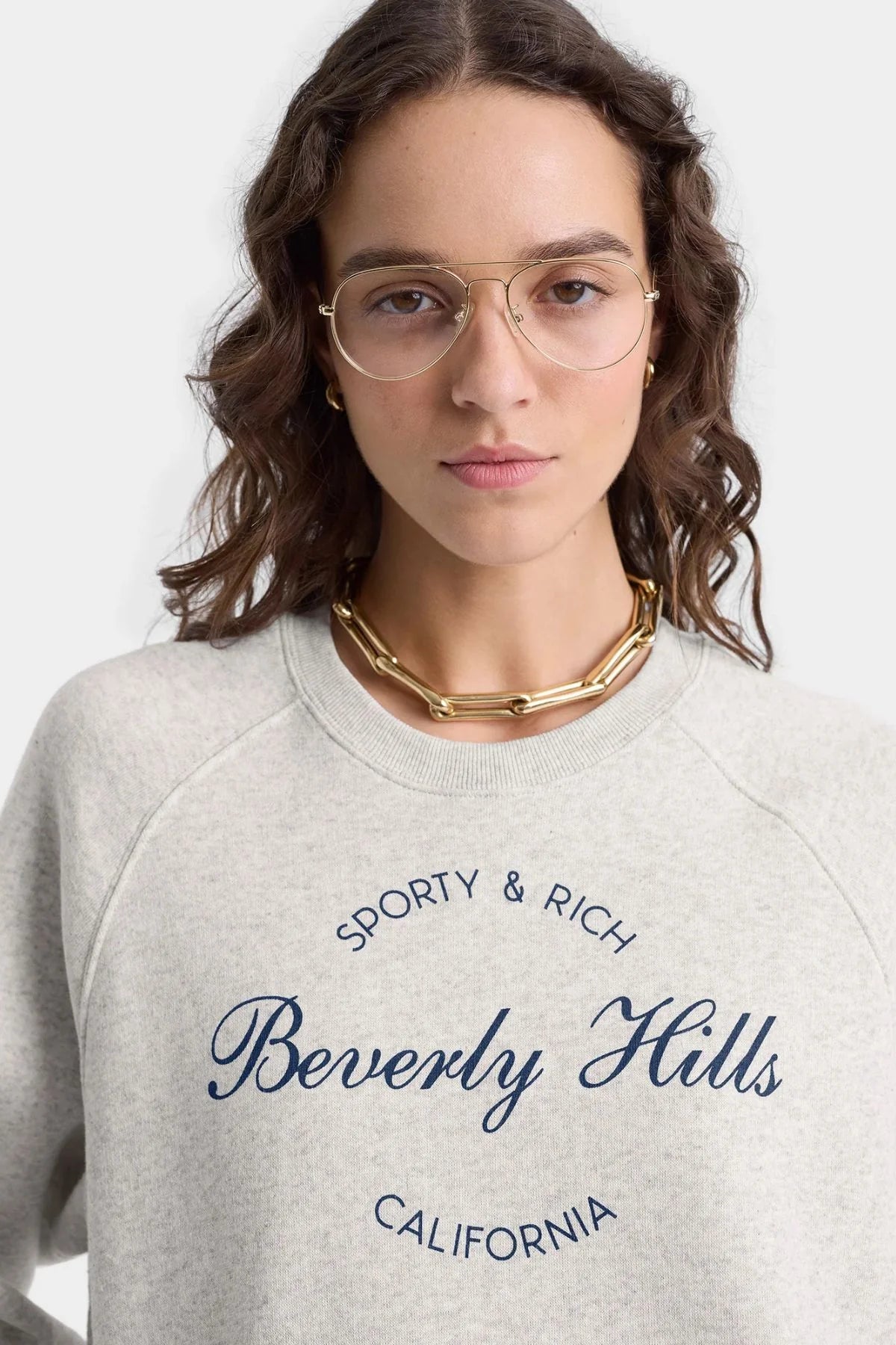 Beverly Script Crewneck