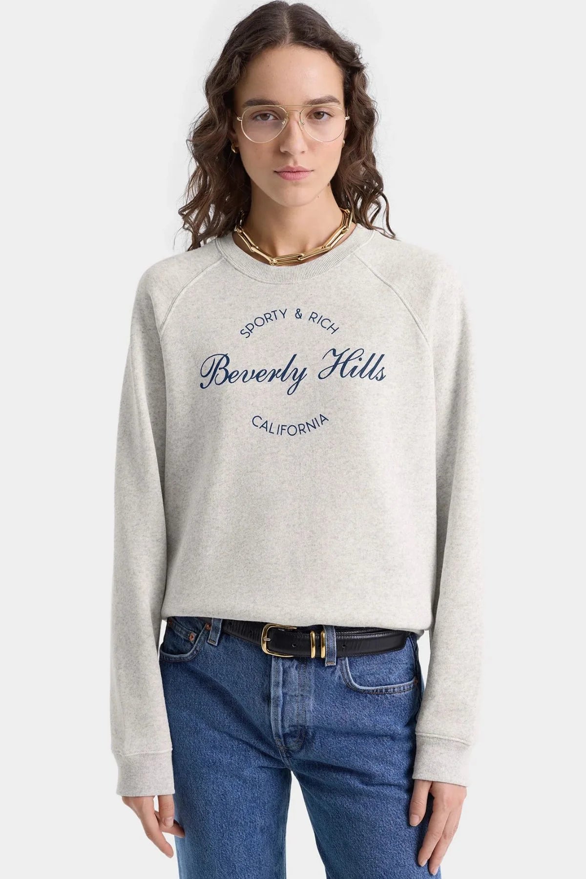 Beverly Script Crewneck