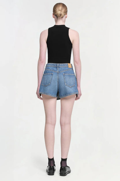 Top de cuello redondo Tatyana