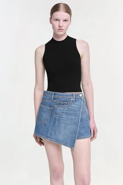Top de cuello redondo Tatyana